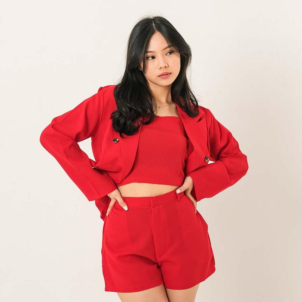 Michael's Collection - One Set Blazer and Short pants Dorothea