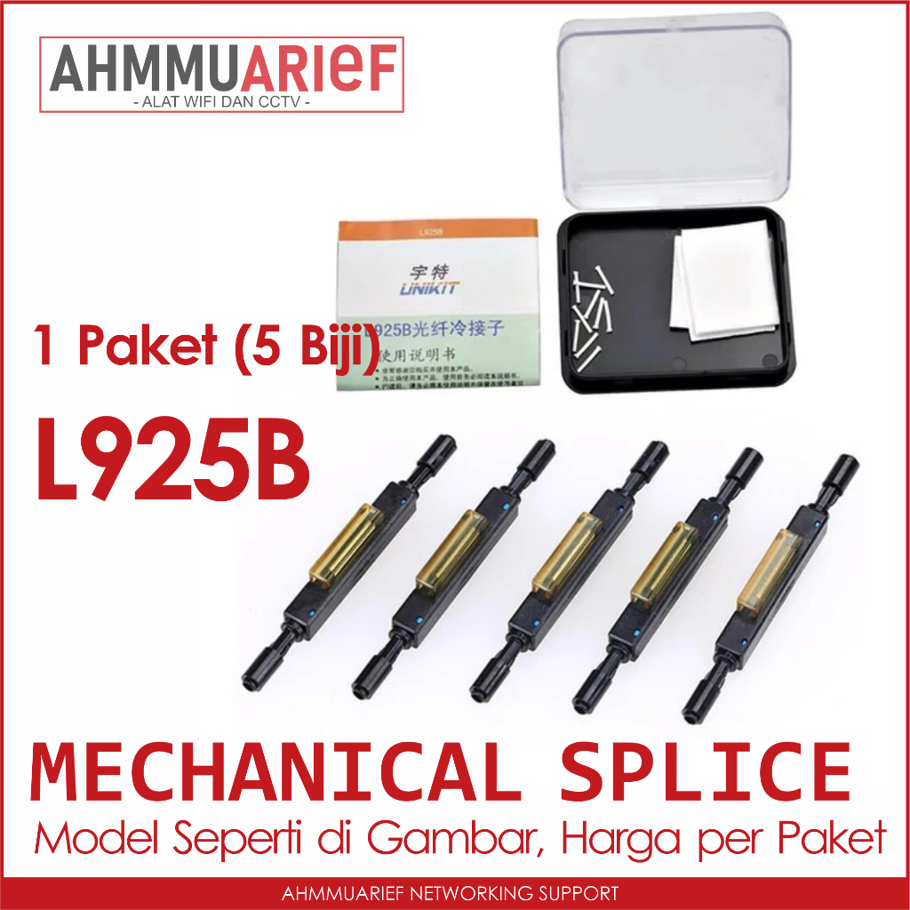 Fiber OPTIC MECHANICAL SPLICE L925B L925BP MANUAL SPLICING CONNECTION ...