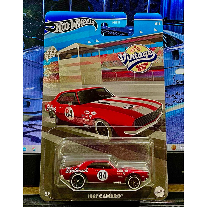 Hot Wheels 1967 Camaro Vintage Racing Club Rare Shopee Singapore