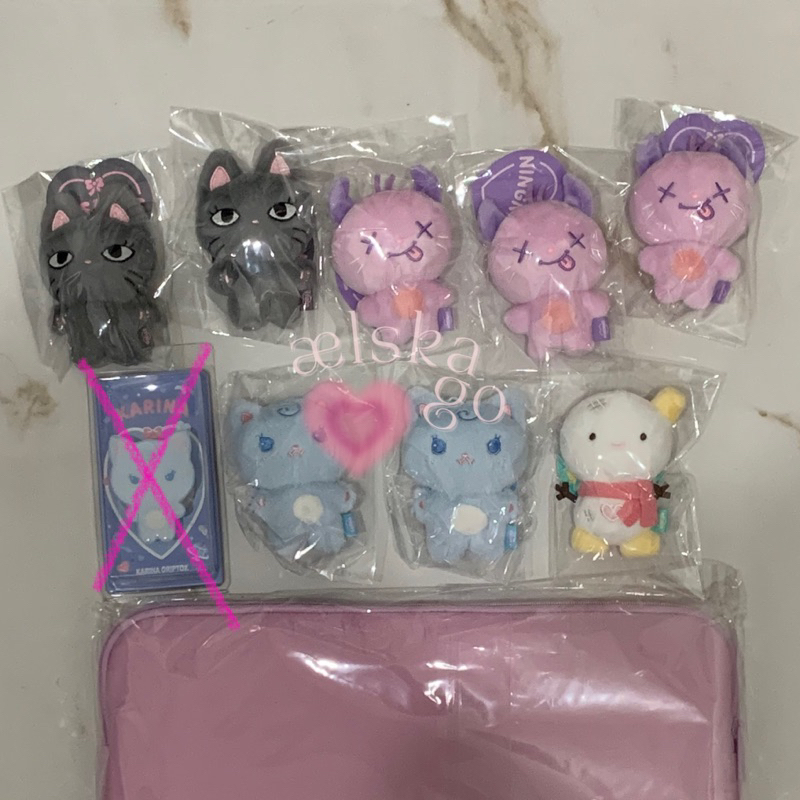 Aespa official md drama city doll 10cm giselle karina | Shopee