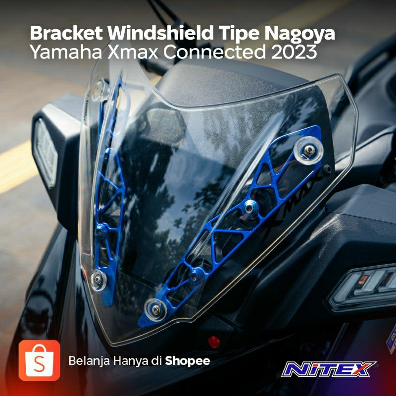 Nitex Bracket Bracket Cnc Windshield Xmax Connected Nagoya Type