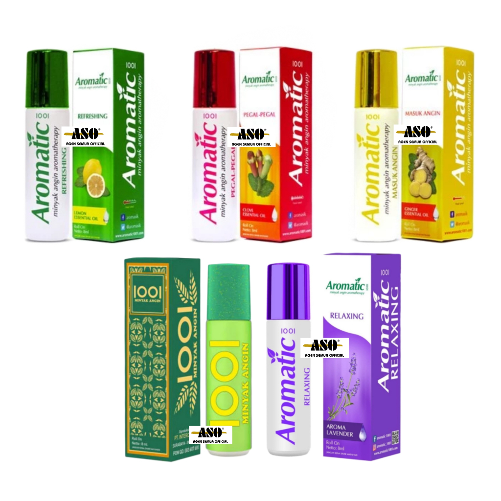 Minyak Angin Aromateraphy 1001 Herbal Alami - Gambar 2