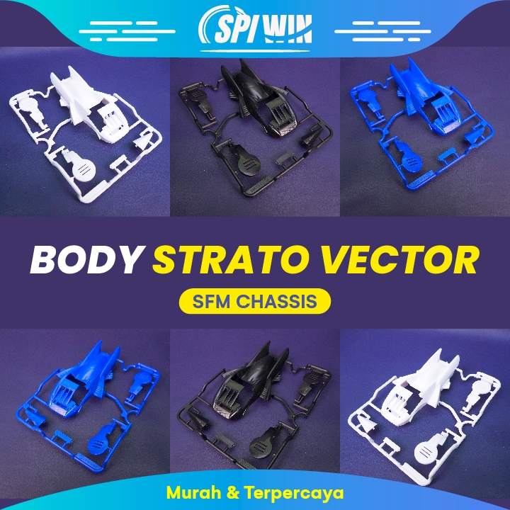 Body Tamiya SFM Super FM Strato Vector REP | Shopee Singapore