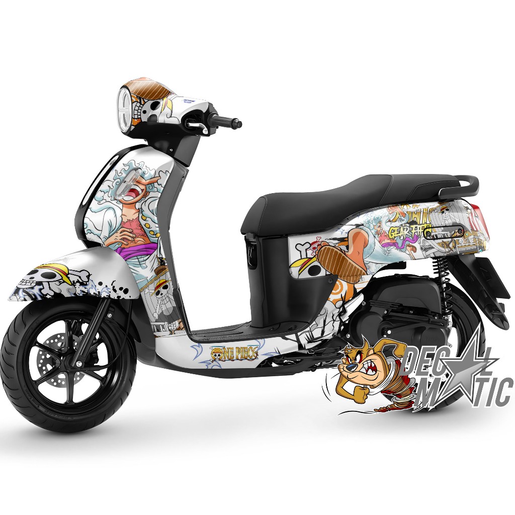 Fazzio 125 Full Body Decal Fazzio 125 Full Body Sticker - One Piece ...