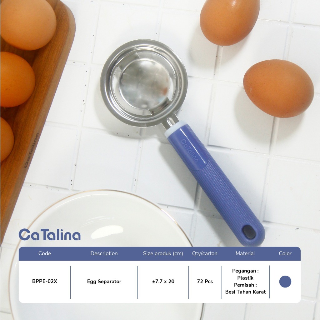 Alat Pemisah Kuning Telur Egg Separator - Gambar 4