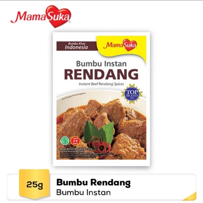 Mamasuka Rendang Instant Seasoning (Contains 20 pcs) | Shopee Singapore