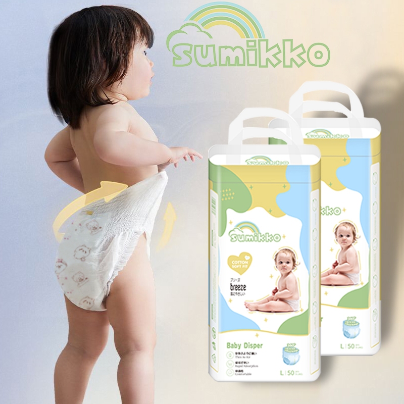 Mby - (1 BALL) Sumikko Celana/Perekas Good Skin 50pcs Popok sekali pakai Celana S/M/L/XL/XXL/XXXL - popok