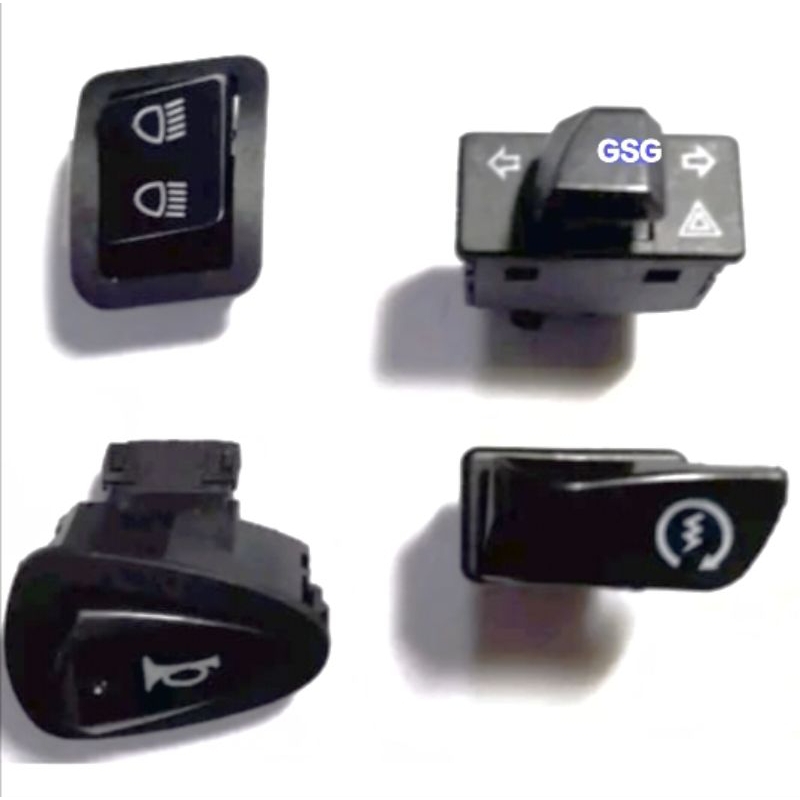 TOMBOL Hazard Switch Button Set Supra X 125 Helm In/Blade | Shopee ...