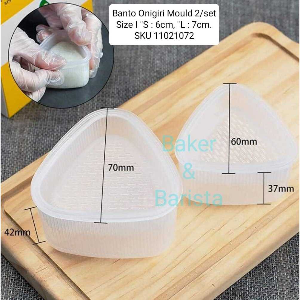 Bento Rice Mold Bento Food Onigiri Mold 2 sets / Cute beautiful ...