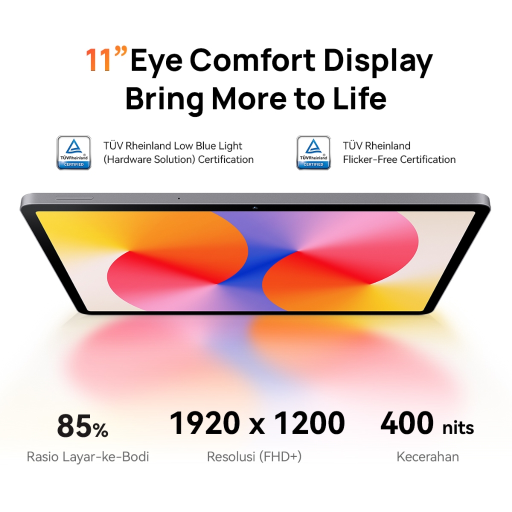 [8.8 s/d 20%*] HUAWEI atePad SE 11" Tablet [up to 8+128GB] / FHD+ Eye Comfort Display / 7700mAh / Metal Unibody - Gambar 4