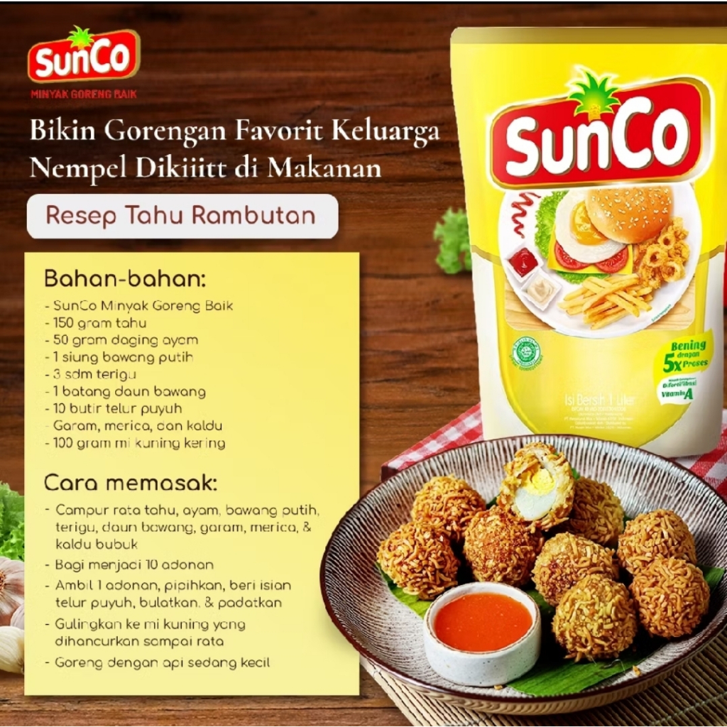 Minyak Goreng CAP SEGITIGA EMAS Refil 1 Liter PROMO !!! - Gambar 3