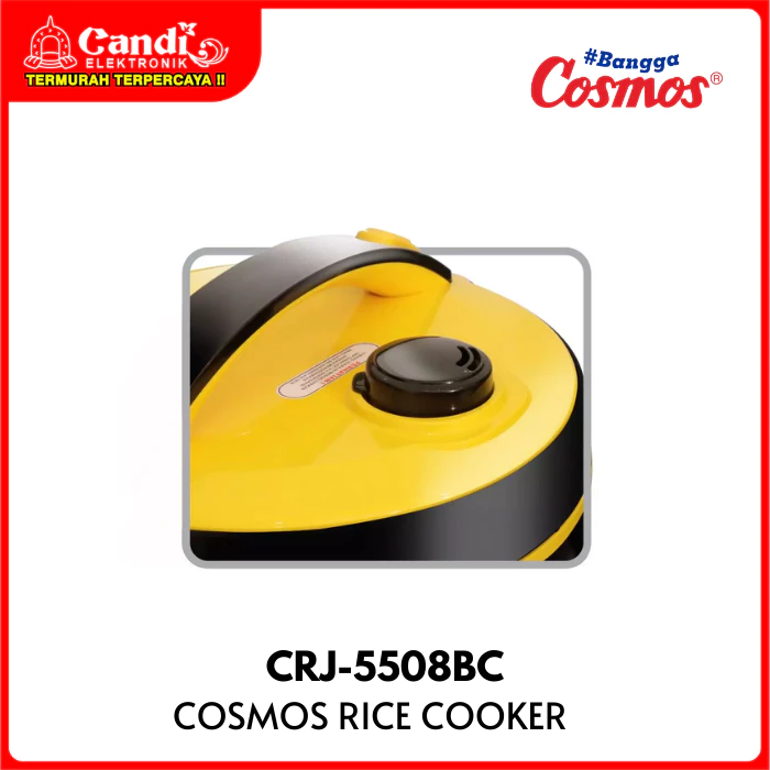 COSMOS Rice Cooker Non Stick Magicap Plus 2,5 Liter 3in1 CRJ-5508BC - Gambar 4