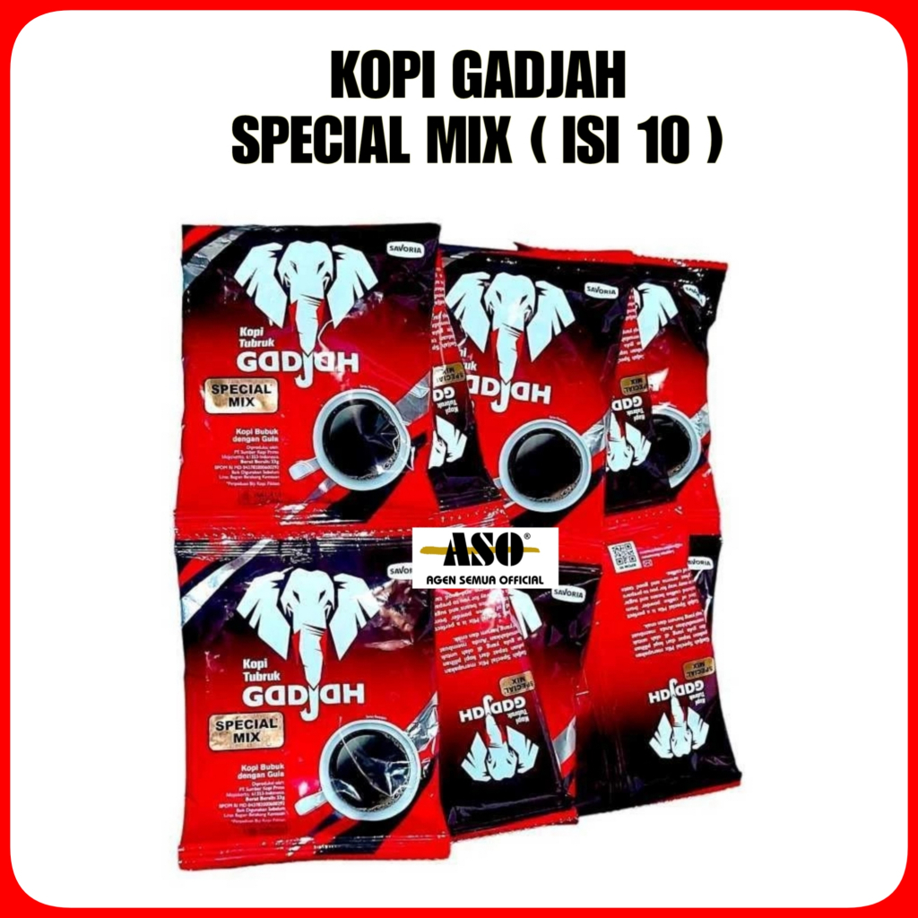 KOPI GADJAH SPECIAL MIX RENCENG ( ISI 10 ) PROMO !!! - Gambar 3