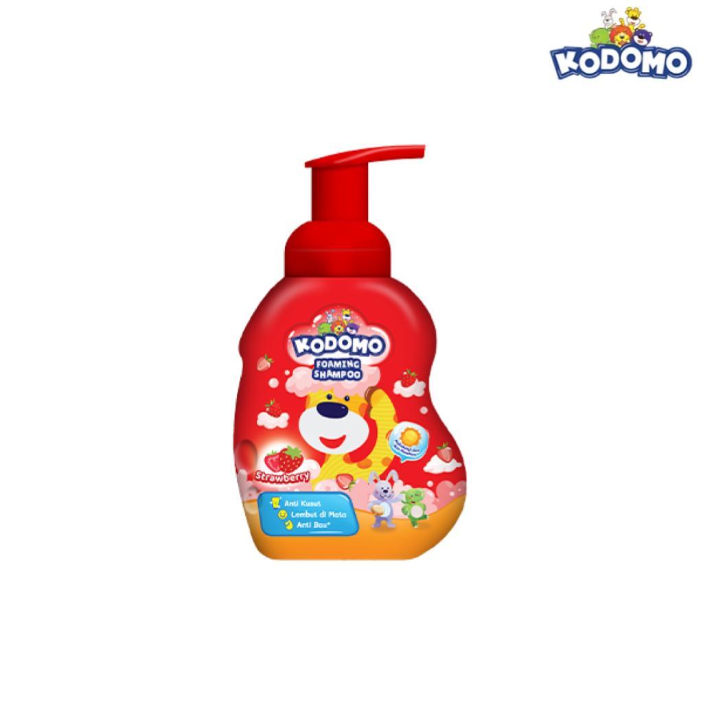 Kodomo Shampoo Strawberry Botol 250 ml - Gambar 3