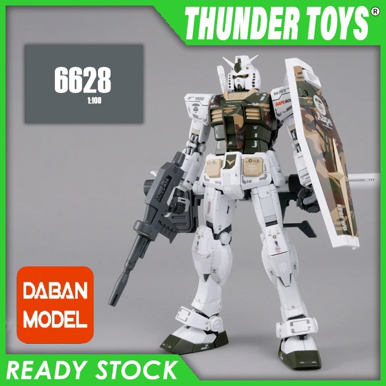 Mg RX-78-2 VER 3.0 AAPE 6628 FIGHTER BATHING APE BAPE | Shopee