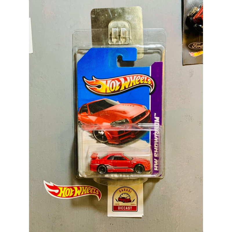 Hotwheels Bluecard Rare Nissan Skyline GT-R BNR34 | Shopee Singapore
