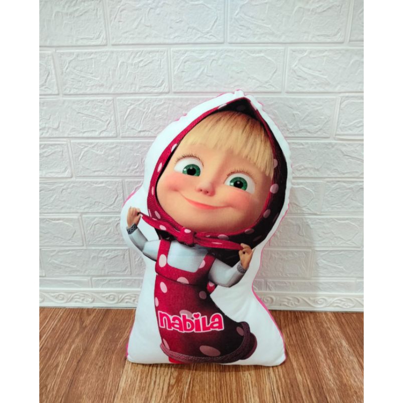 CUSTOM NAME MASHA AND THE BEAR CHARACTER PRINTING DOLL / MASHA AND THE ...