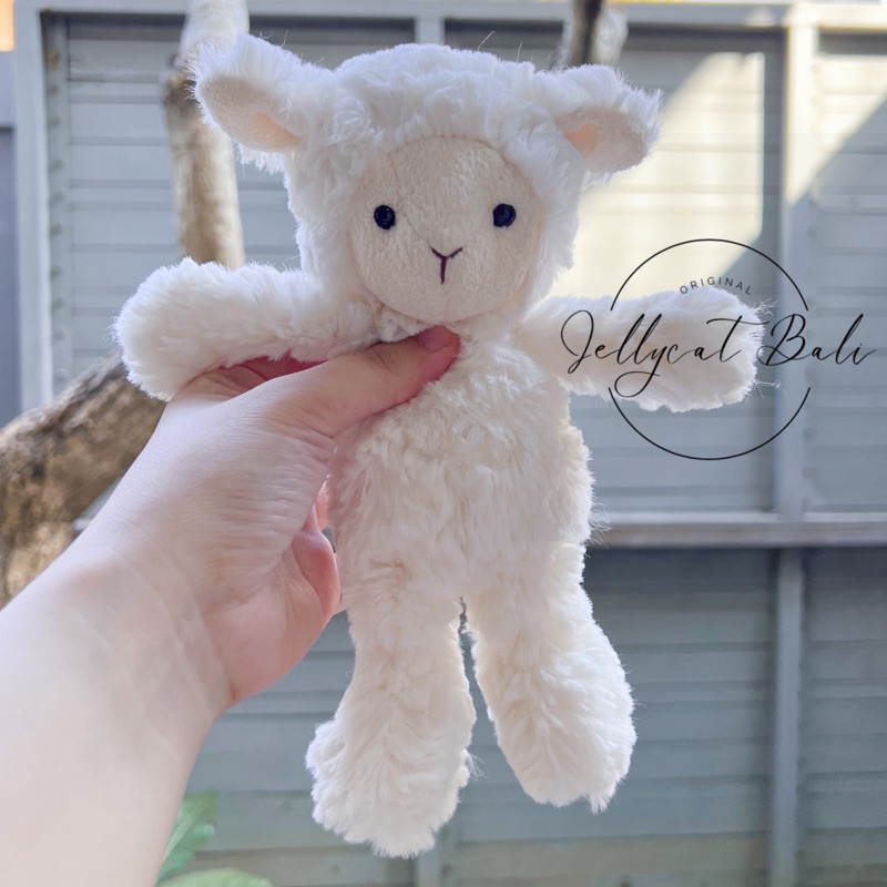 Jellycat Squiggles Lamb New Original Sheep White Soft Toys Doll