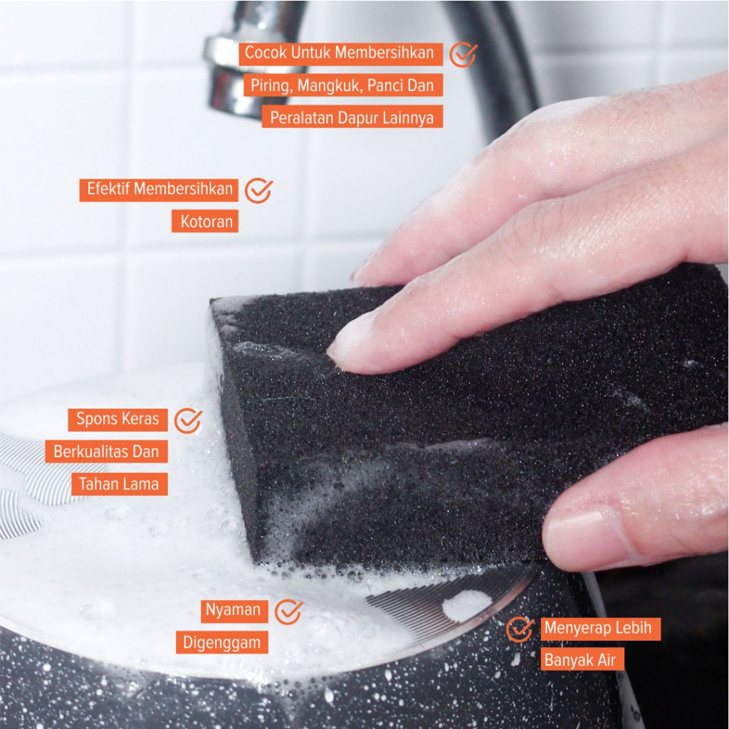 CaTalina Scouring Pad Spons Pembersih Serbaguna - Gambar 2