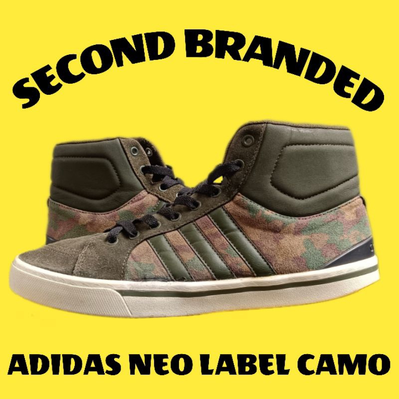 Adidas neo shop camo shoes