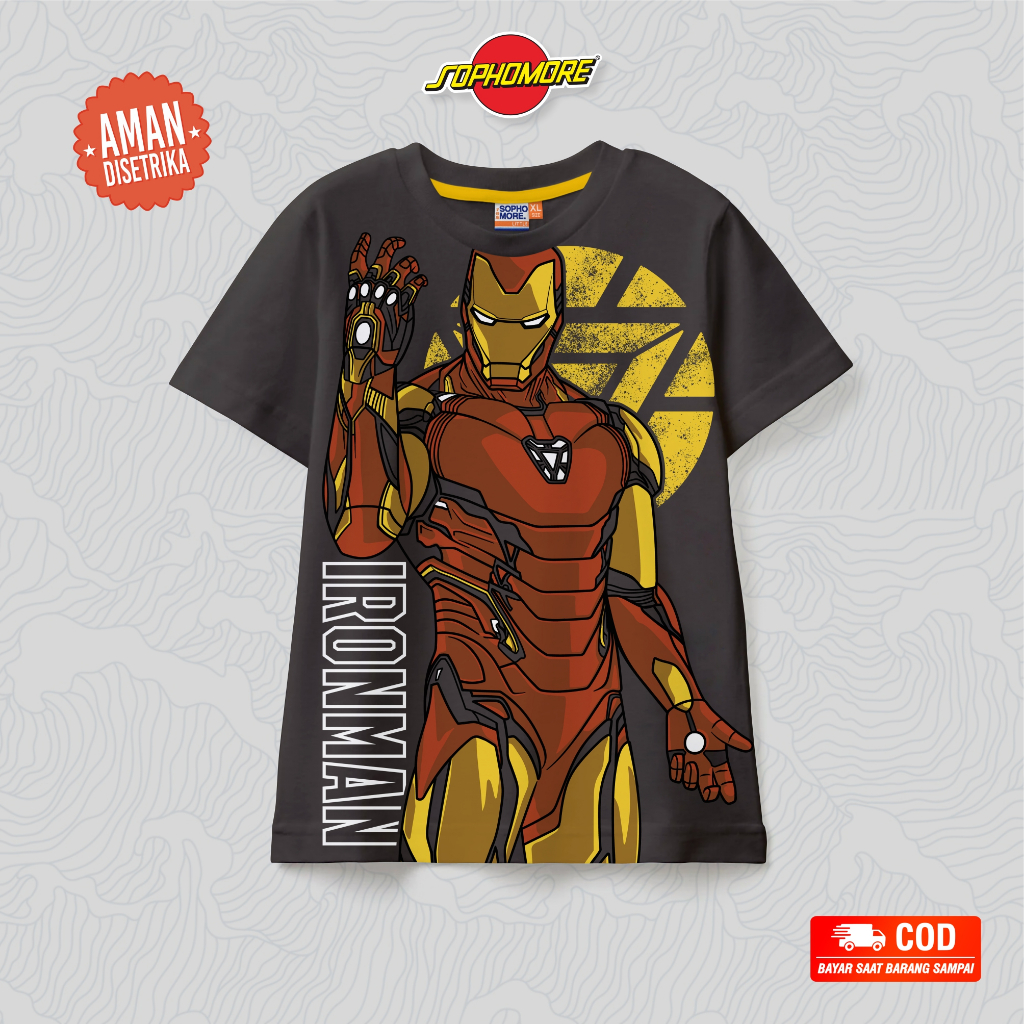 Iron man shop t shirt singapore