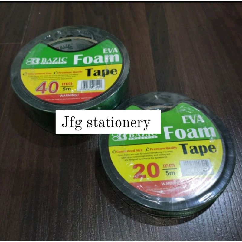 Double Foam Tape/Eva Foam Tape BAZIC (1pc) | Shopee Singapore