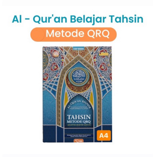 Al Quran Learning Tahsin Super Easy Method QRQ Quantum Reading Quran A4 ...