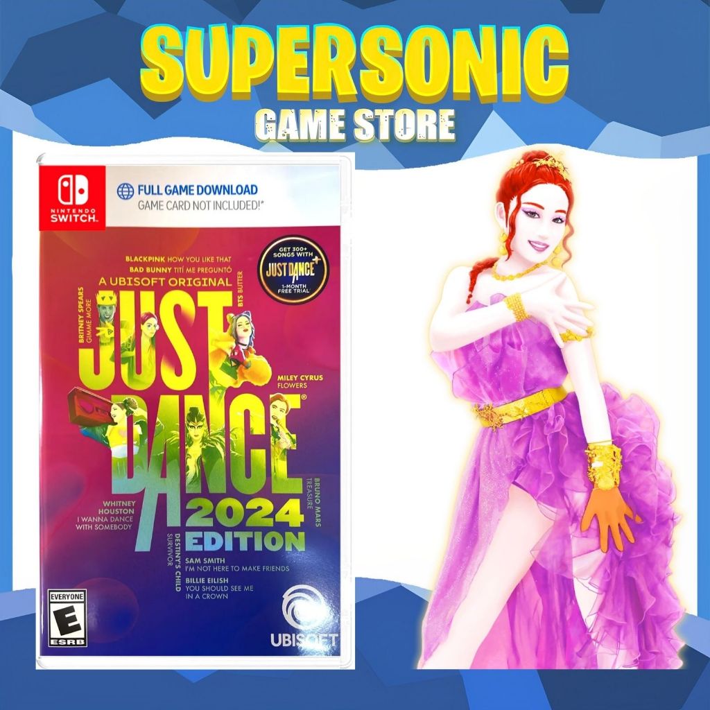 Just Dance 2024 Edition (Download Code in the Box) for Nintendo