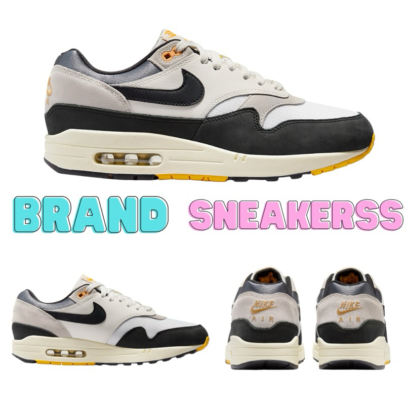 Nike Air Max 1 Athletic Department Light Bone University Gold