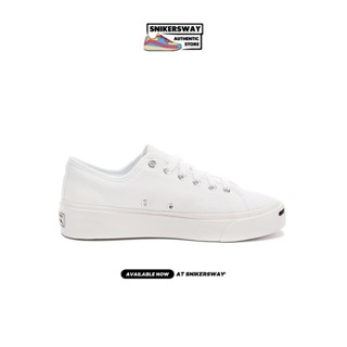 Converse jack purcell leather hotsell ox white