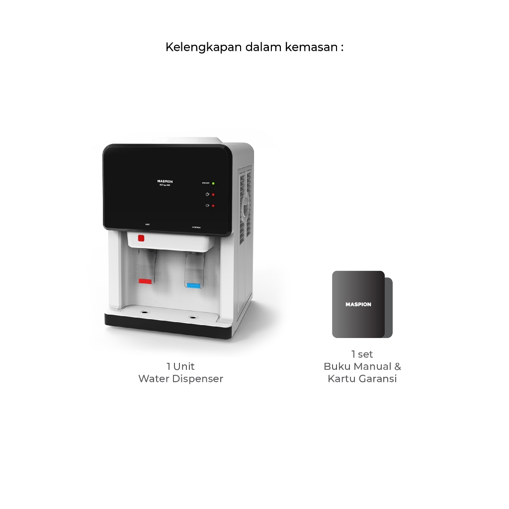 Maspion Dispenser Portable Hot and Normal MD-15 PAS - Gambar 4