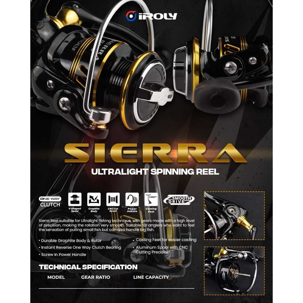 Ultralight Spinning Reel