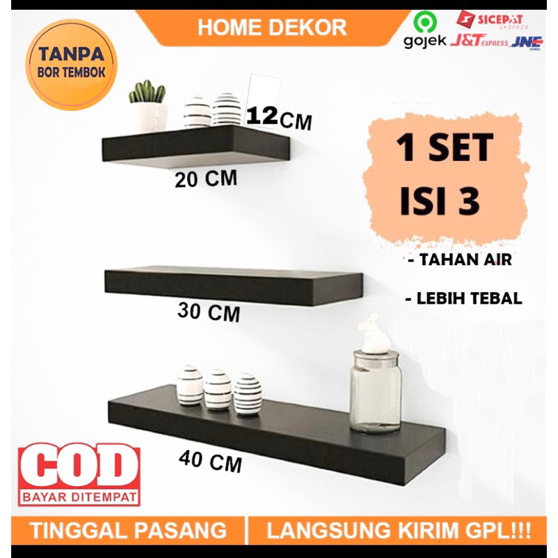 Floating SHELF Shelves Stacking FLOATING Wall Hanging Shelves Various