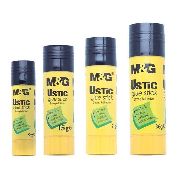 M&G Ustic Strong Adhesive PVA Material 21g Office School White Solid Glue  Stick - China Glue, Superglue