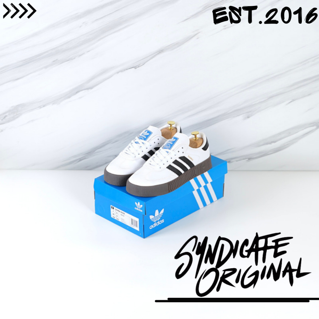 Adidas originals 2025 sambarose white