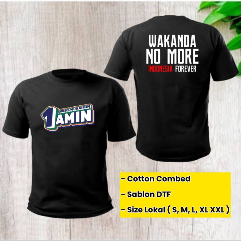 Anis Muhaimin President Wakanda T-Shirt No More Indonesia Forever ...