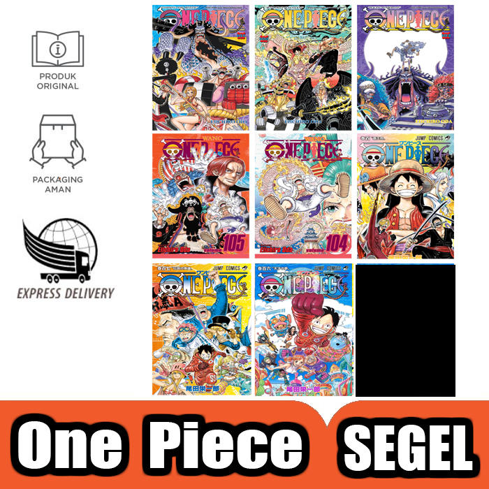 Komik One Piece Original Seal - VOLUME 100 101 102 103 104 105 106