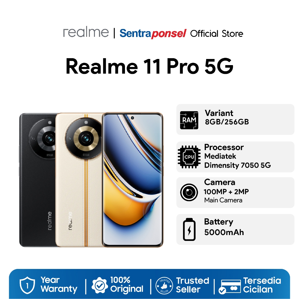 Realme 11 Pro 5G - Garansi Resmi