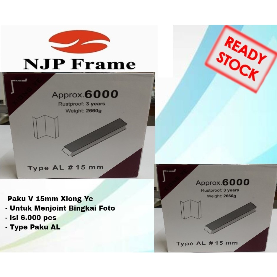 Joint nail 15mm V AL nail/ 15mm Xiong Ye | Shopee Singapore