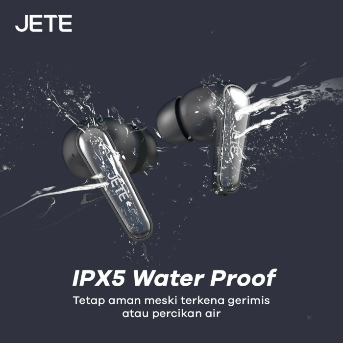 JETE TWS TX2 Active Noice Canceling IPX5 With ENC 4 Mic - Garansi 2 Th (RTL) - Gambar 3