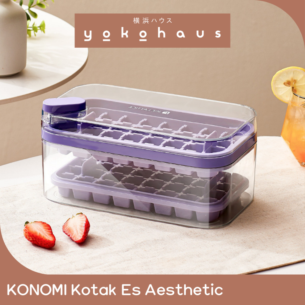 Yokohaus - KONOMI Automatic Ice Cube Container Mnimal Ice Level Mold ...