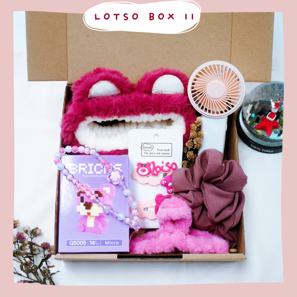 (LOTSO BOX II) Cute Aesthetic Hampers | Gift Box for Girls, Birthday ...