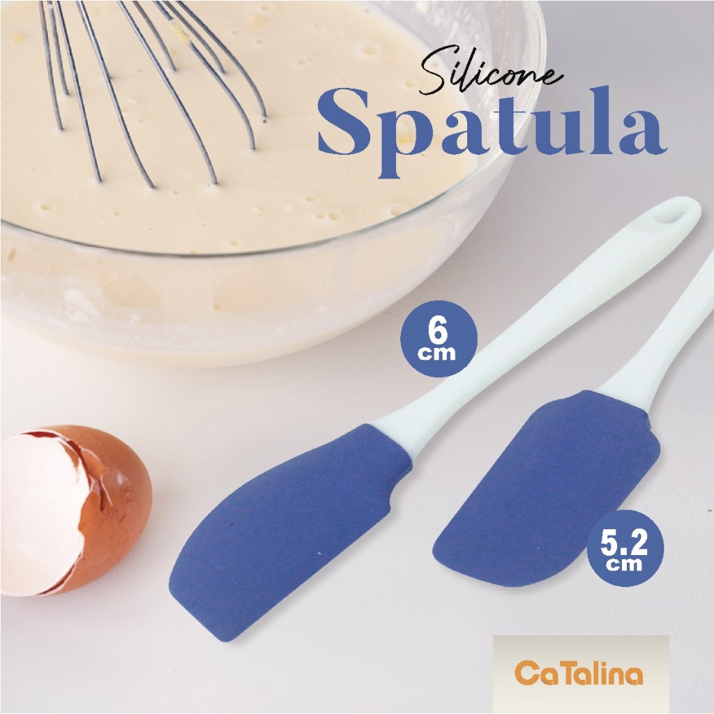 Spatula Sudip Solet Kue Silikon Tahan Panas Anti Lengket