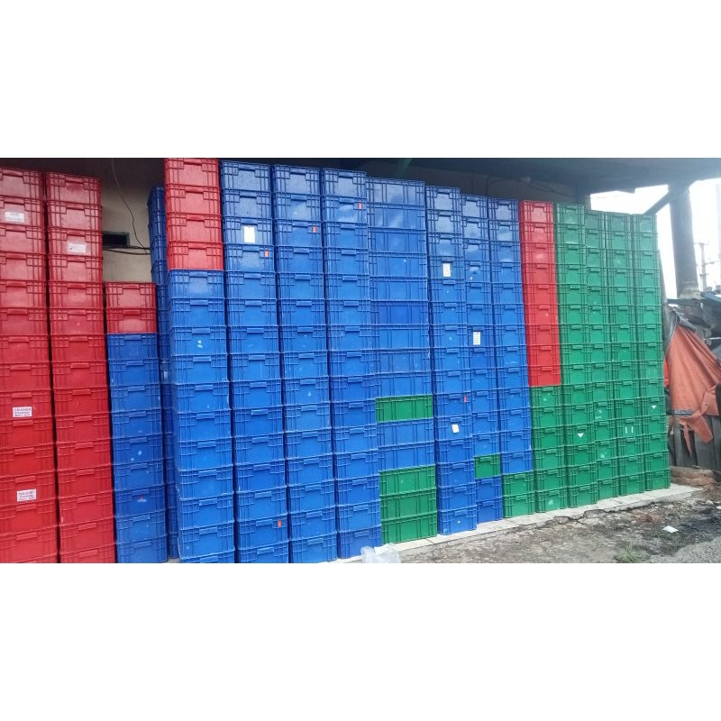 Used rabbit 6033 container box (ready blue) | Shopee Singapore