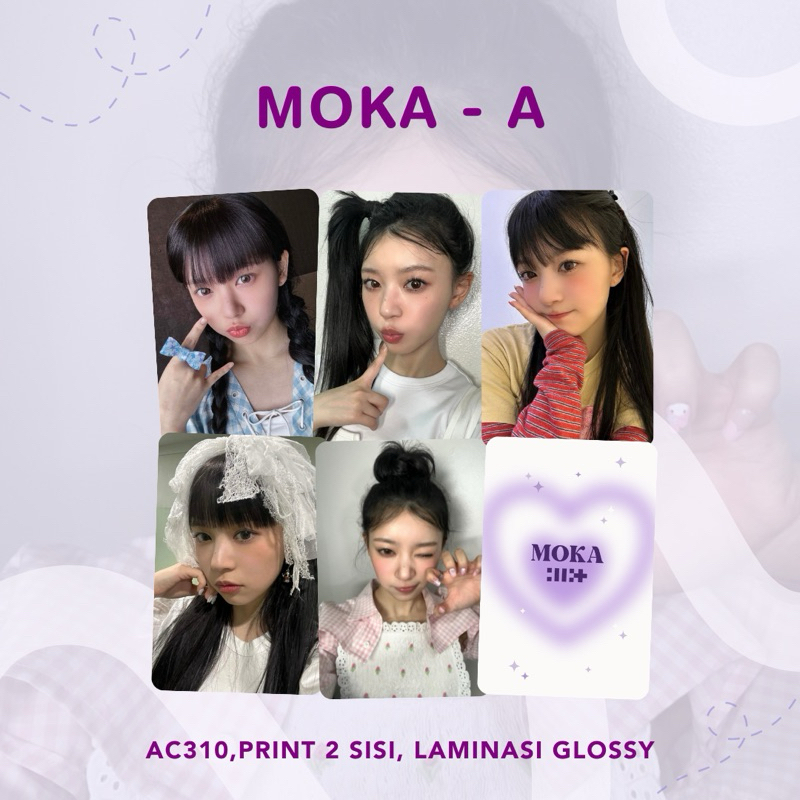 Illit Selca Magnetic Unofficial Photocard Set Wonhee Yunah Minju Iroha