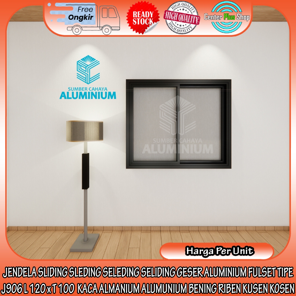 [INSTANT] SCA ALUMINUM SLIDING WINDOW TYPE J906 L 120 x H 100 2 ...