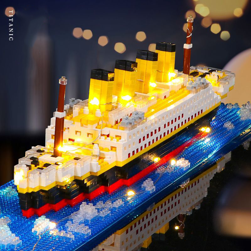 Titanic Ship Upgrade Block Toys/lego Large titanic/lego Ship/lego Big ...