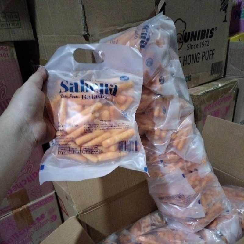 Sabena balado stick price for 1 bal contains 10 pcs @ 50g net weight ...