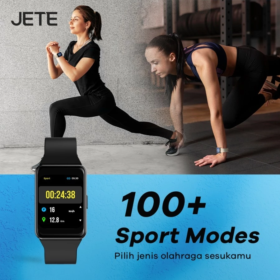 JETE Smartband Amoled JETE AM5 100 Sport Mode + IPX67 - Garansi 2 Tahun (RTL) - Gambar 4