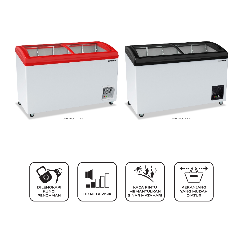 Maspion Freezer 400 Liter UFH-400 C FK - Gambar 3